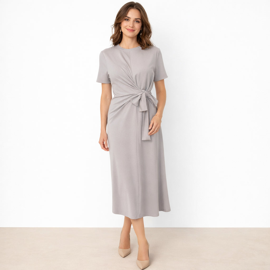 [2026.NOHO] Vestito Con Laccio Laterale