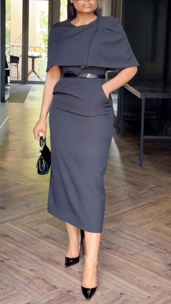 Robe deux pièces élégante pour femme