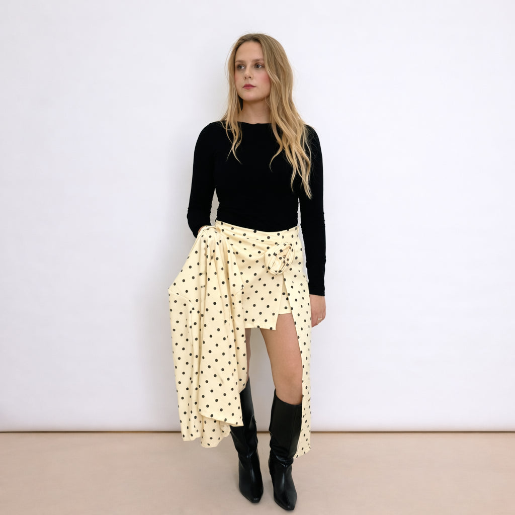 [2026.SOUL] Completo Blazer + Panta-Gonna A Pois