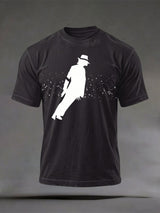 Men's Print Casual Printed T-shirt