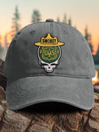 Berretto da baseball con stampa "Retro Resist Save The Forest Service"