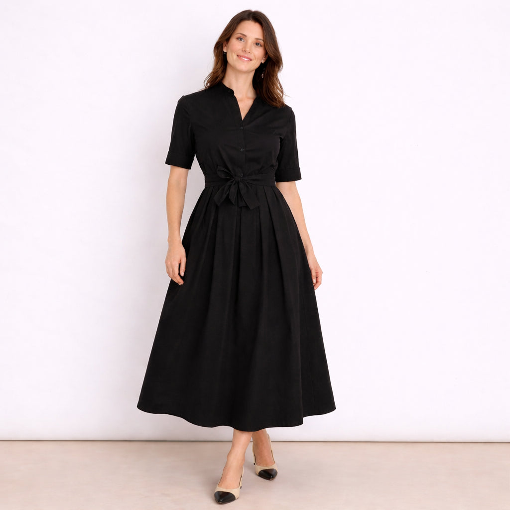 [2026.COUTURE] Jolie, Vestito Chemisier Con Cintura