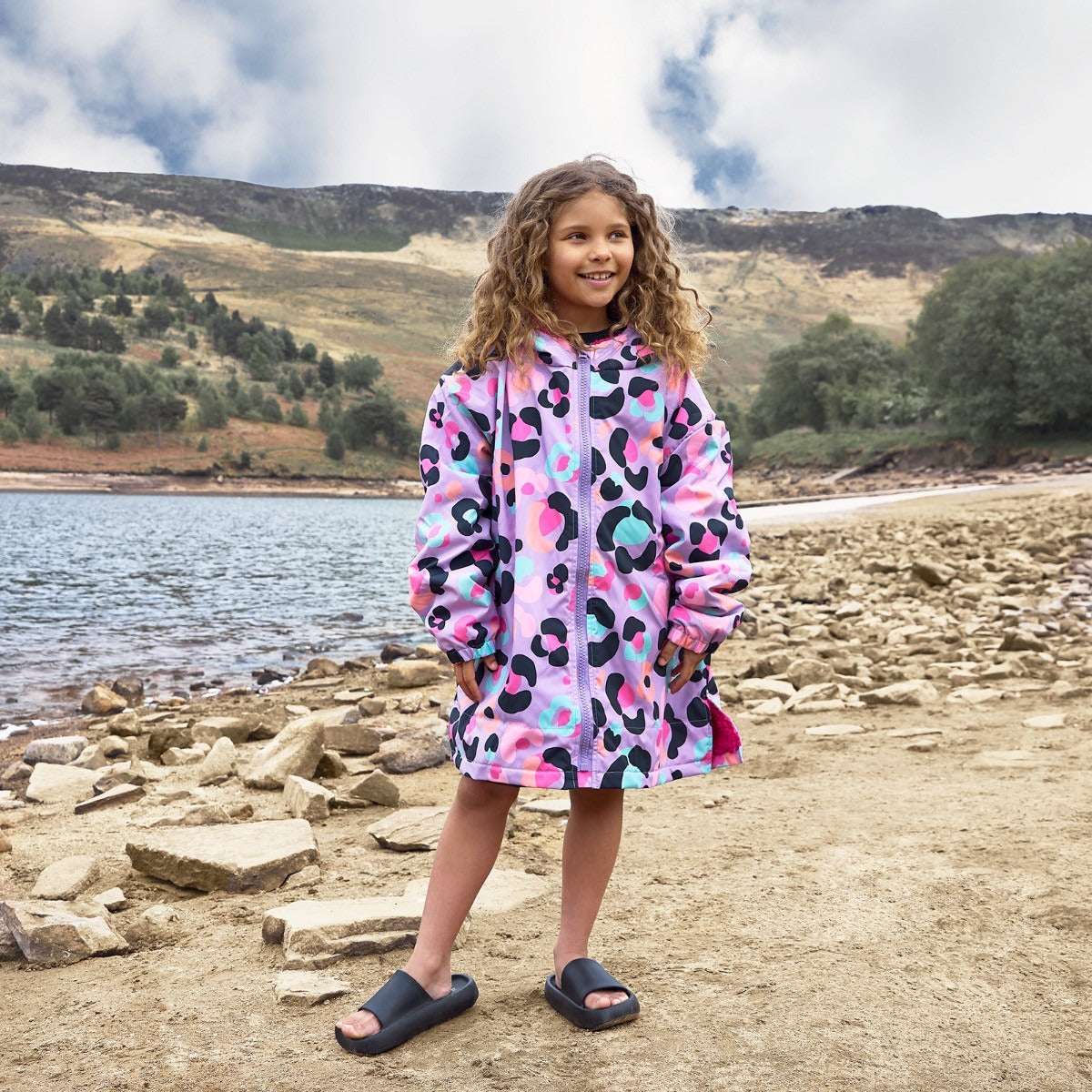 Peignoir de séchage résistant à l'eau pour enfants