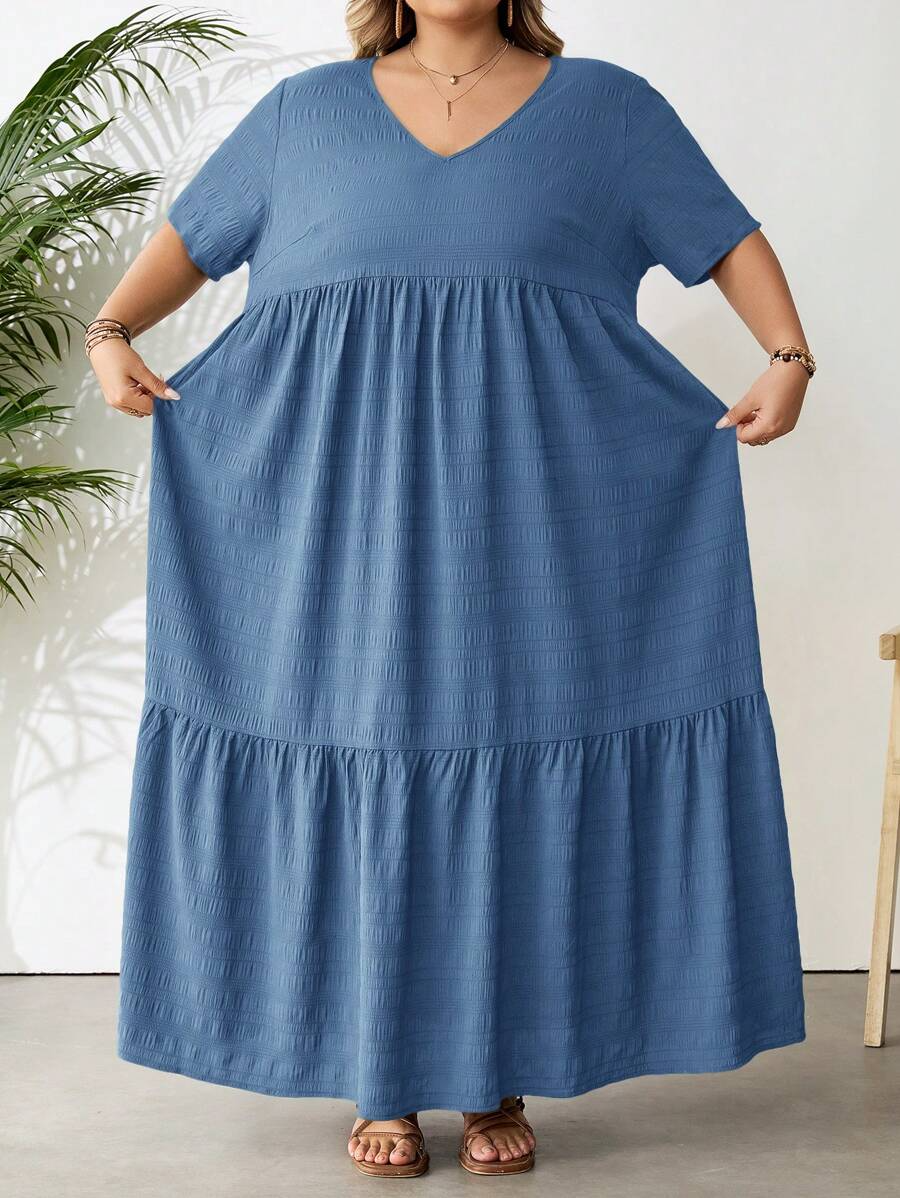 Robe d'été bohème grande taille pour femme