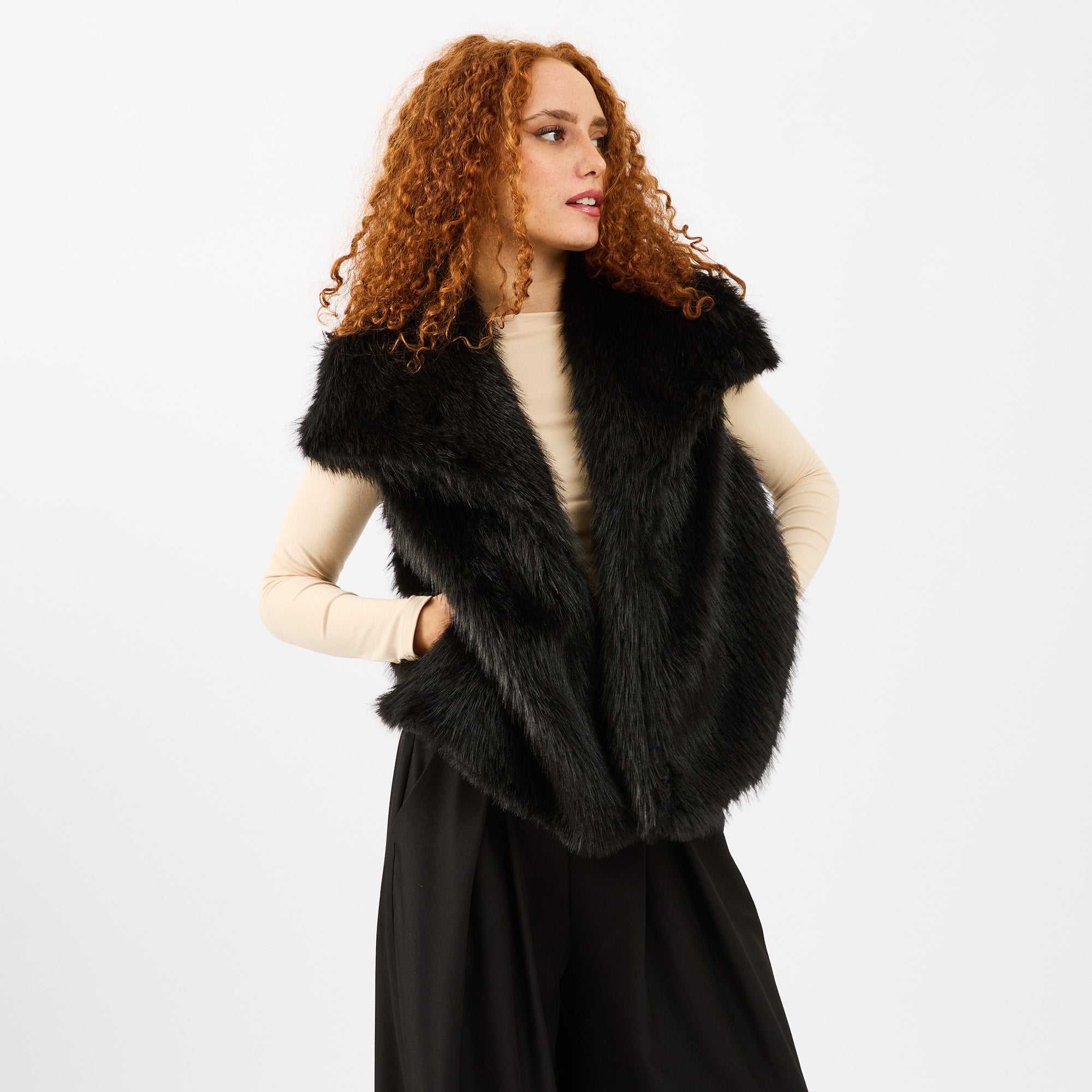 [2026.NOHO] Gilet In Ecopelliccia
