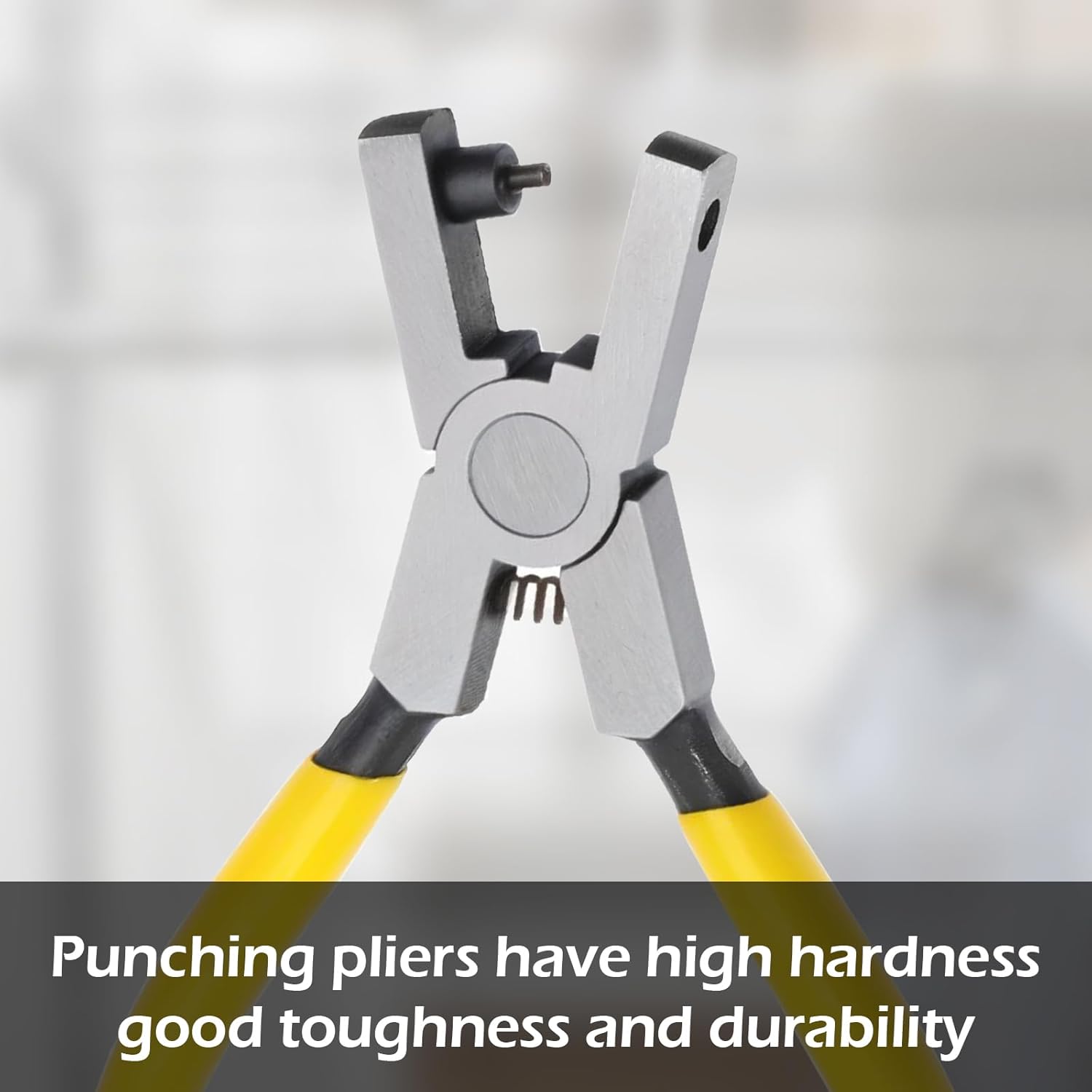 2PCS 2mm Leather Hole Punch Tool Watch Band Punches Plier, Hand Held Belt & Shoe Strap Puncher Tool, Handheld Wrist Belts Leather Hole Maker for DIY Craft & Fabric