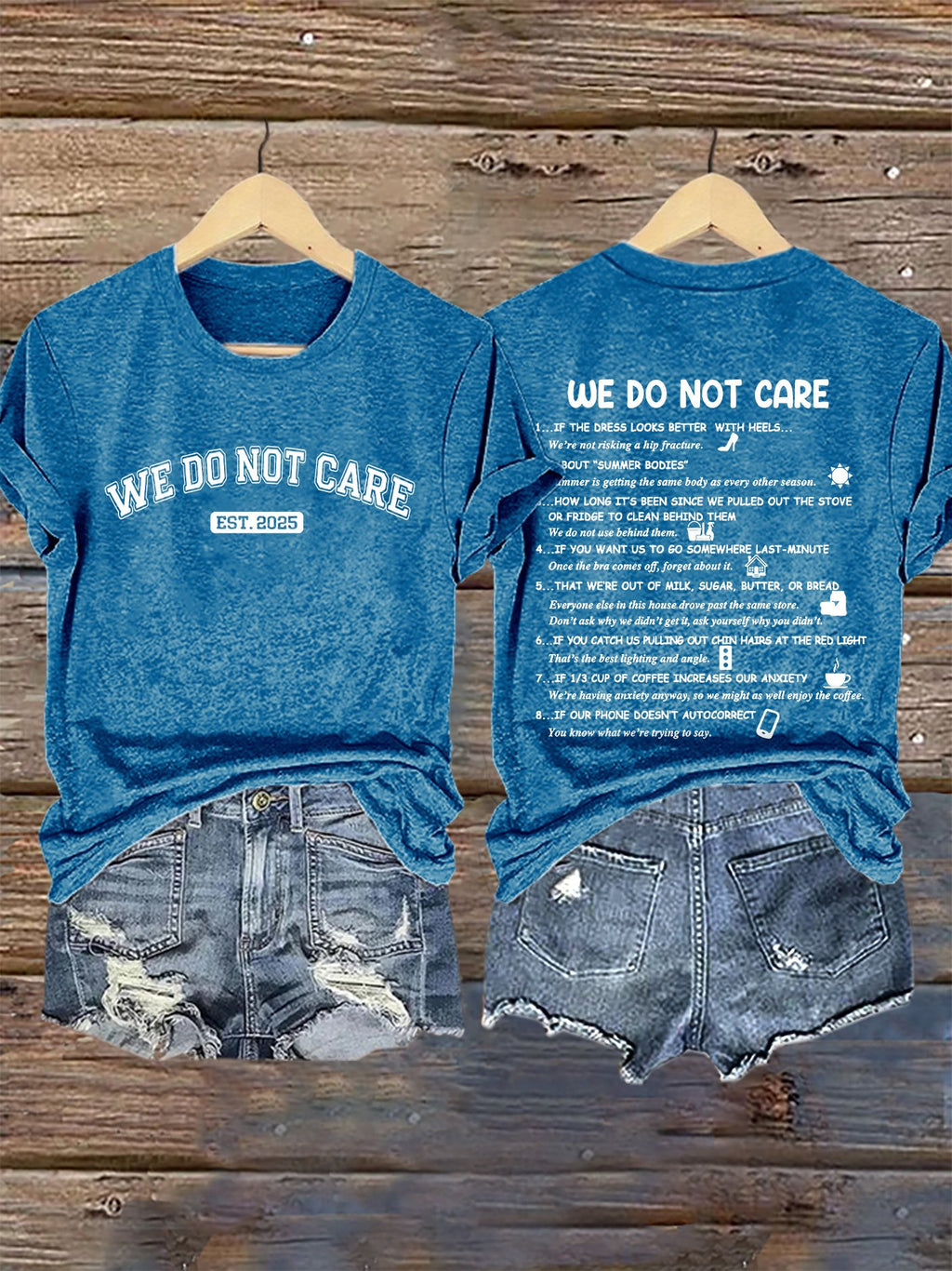 Retro Funny WDNC Club Menopause Perimenopause Print T-Shirt