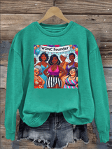Women's  Retro Funny Proud Member Of Club We Do Not Care Menopause Perimenopause Print  Sweatshirt