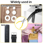 2PCS 2mm Leather Hole Punch Tool Watch Band Punches Plier, Hand Held Belt & Shoe Strap Puncher Tool, Handheld Wrist Belts Leather Hole Maker for DIY Craft & Fabric