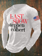 🔥Buy 3 Get 15% Off🔥Men's Retro Last Show Print T-Shirt