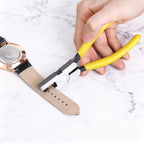2PCS 2mm Leather Hole Punch Tool Watch Band Punches Plier, Hand Held Belt & Shoe Strap Puncher Tool, Handheld Wrist Belts Leather Hole Maker for DIY Craft & Fabric