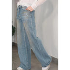 Jean - avec des détails scintillants, de style vintage, avec poches, disponible en deux modèles.