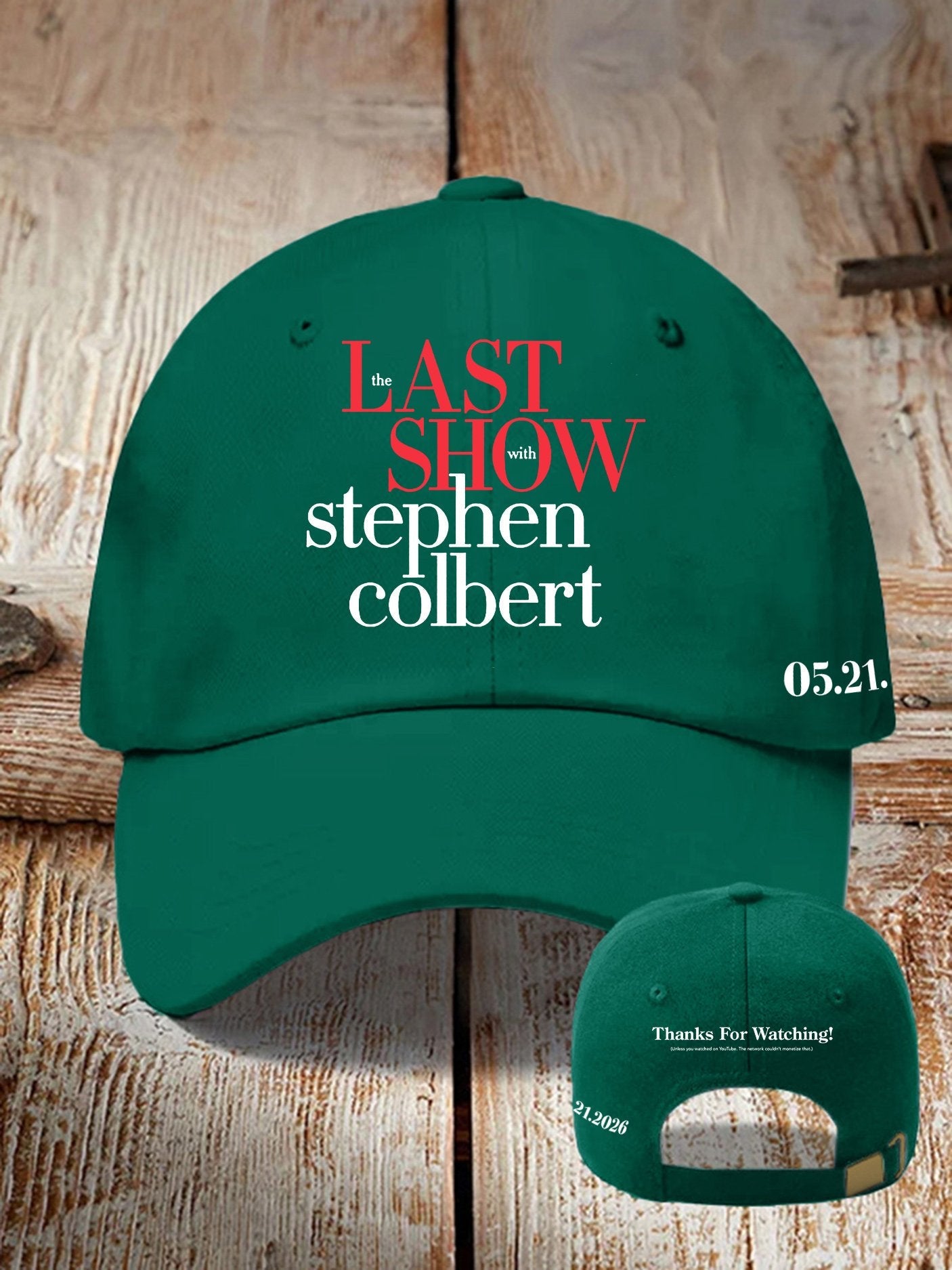 🔥Compra 3, Sconto del 15%🔥Cappello Unisex con Stampa LAST SHOW