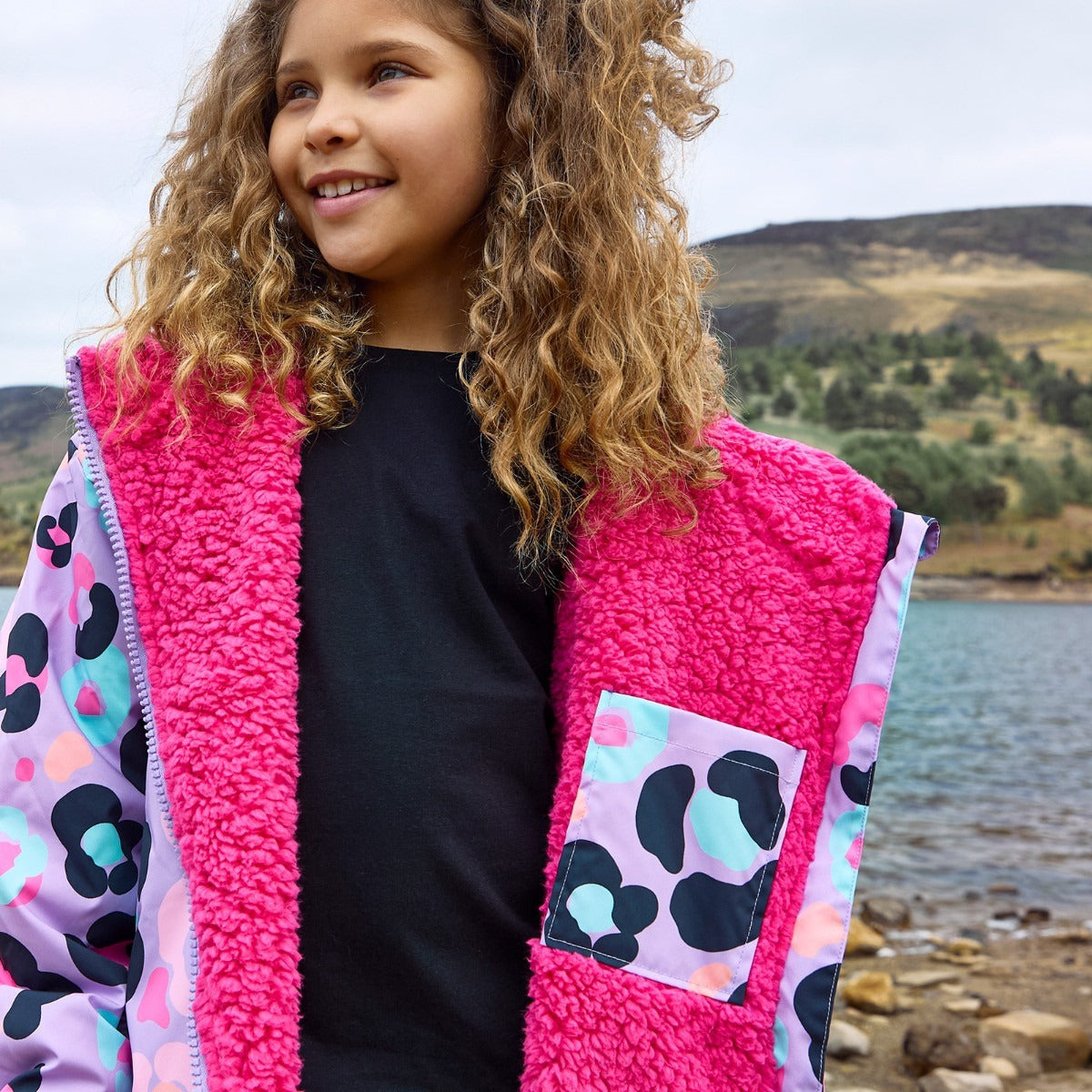 Peignoir de séchage résistant à l'eau pour enfants