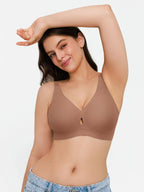 Soutien-gorge sans coutures avec support en gel et maintien des contours
