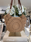 Sac au Crochet avec Bandoulière en Similicuir (2 Couleurs)