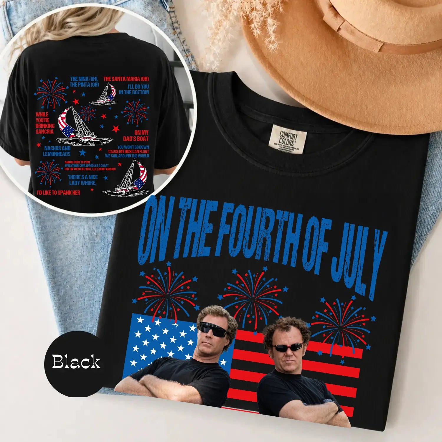 Step Brothers Boats n Hoes Movie Shirt