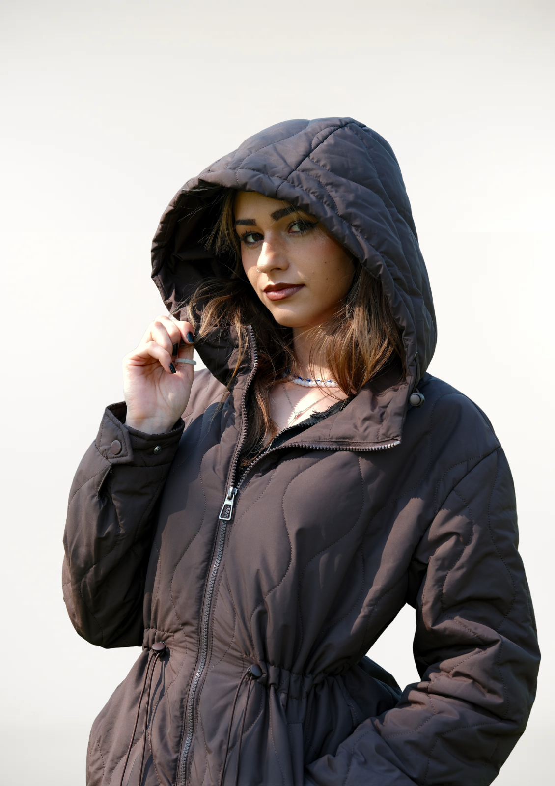 Veste matelassée réversible déperlante pour femme