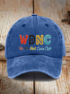 🔥Buy 3 Get 15% Off🔥Unisex  Retro Funny WDNC We Do Not Care Club Menopause Perimenopause Print Baseball Cap