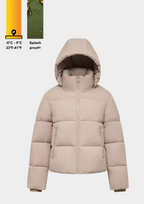 Doudoune à capuche amovible