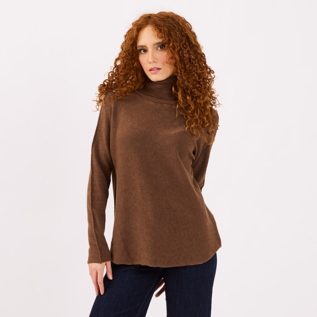 [2026] Charlie Max, Maglia Lunga Con Collo Alto Curvy