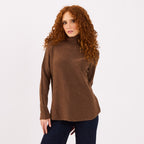 [2026] Charlie Max, Maglia Lunga Con Collo Alto Curvy