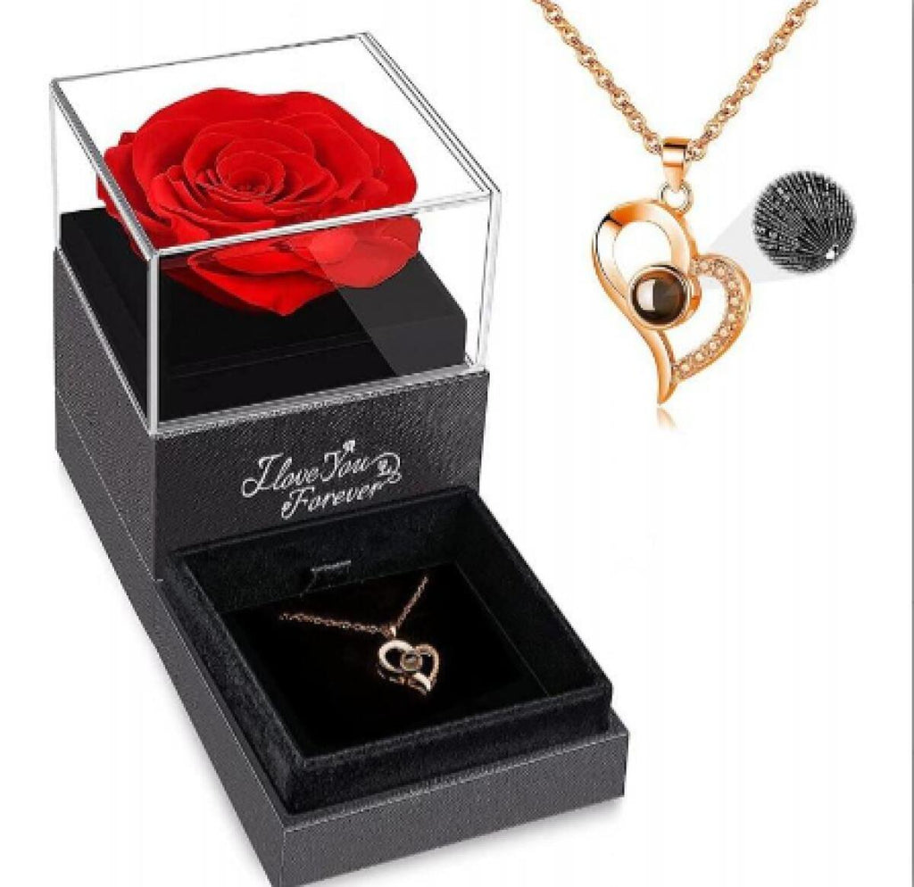 Collier en forme de cœur pour femmes