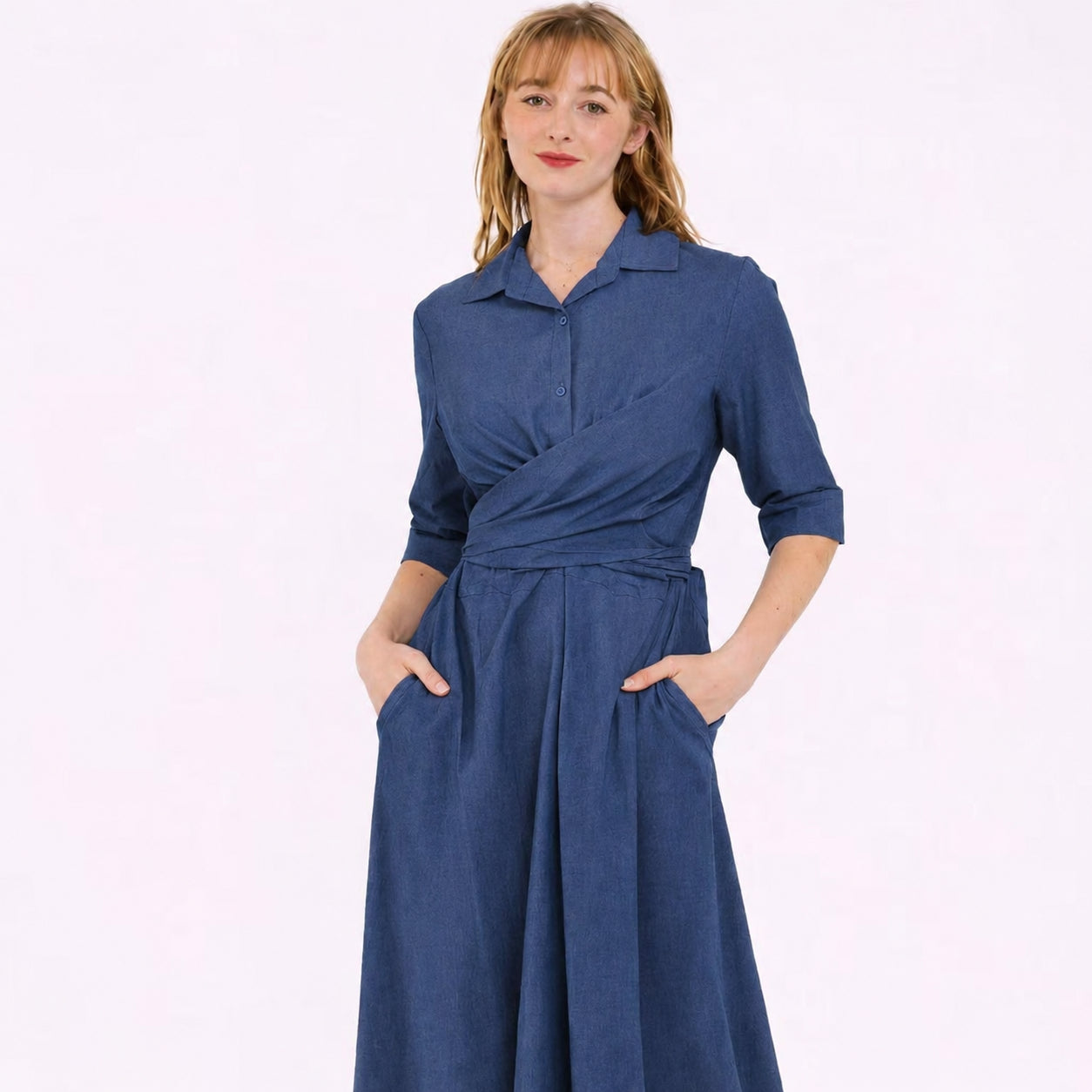 [2026.NOHO] Bea, Vestito Con Laccio In Vita