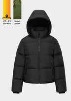 Doudoune à capuche amovible