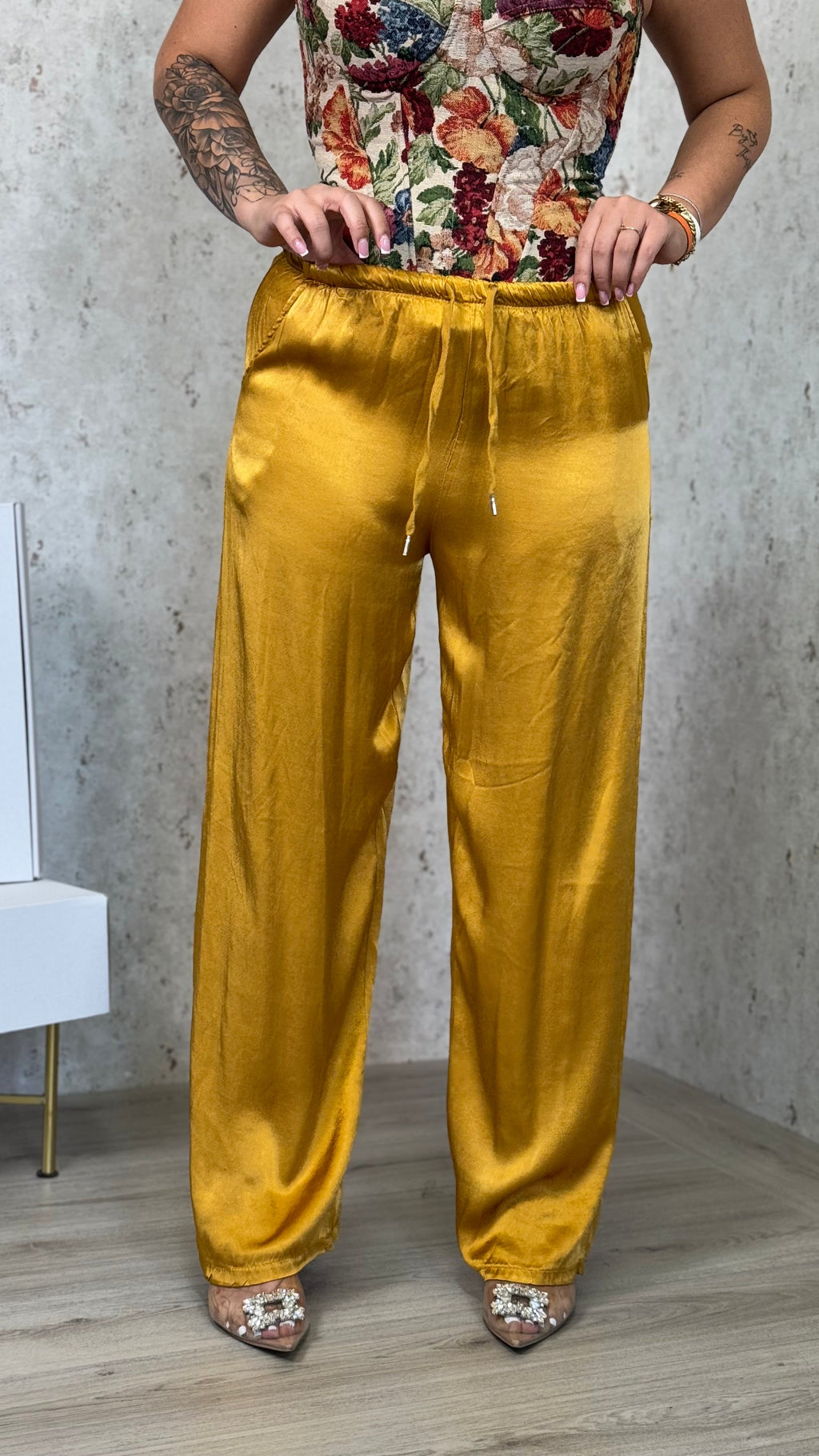 Pantalone in Raso