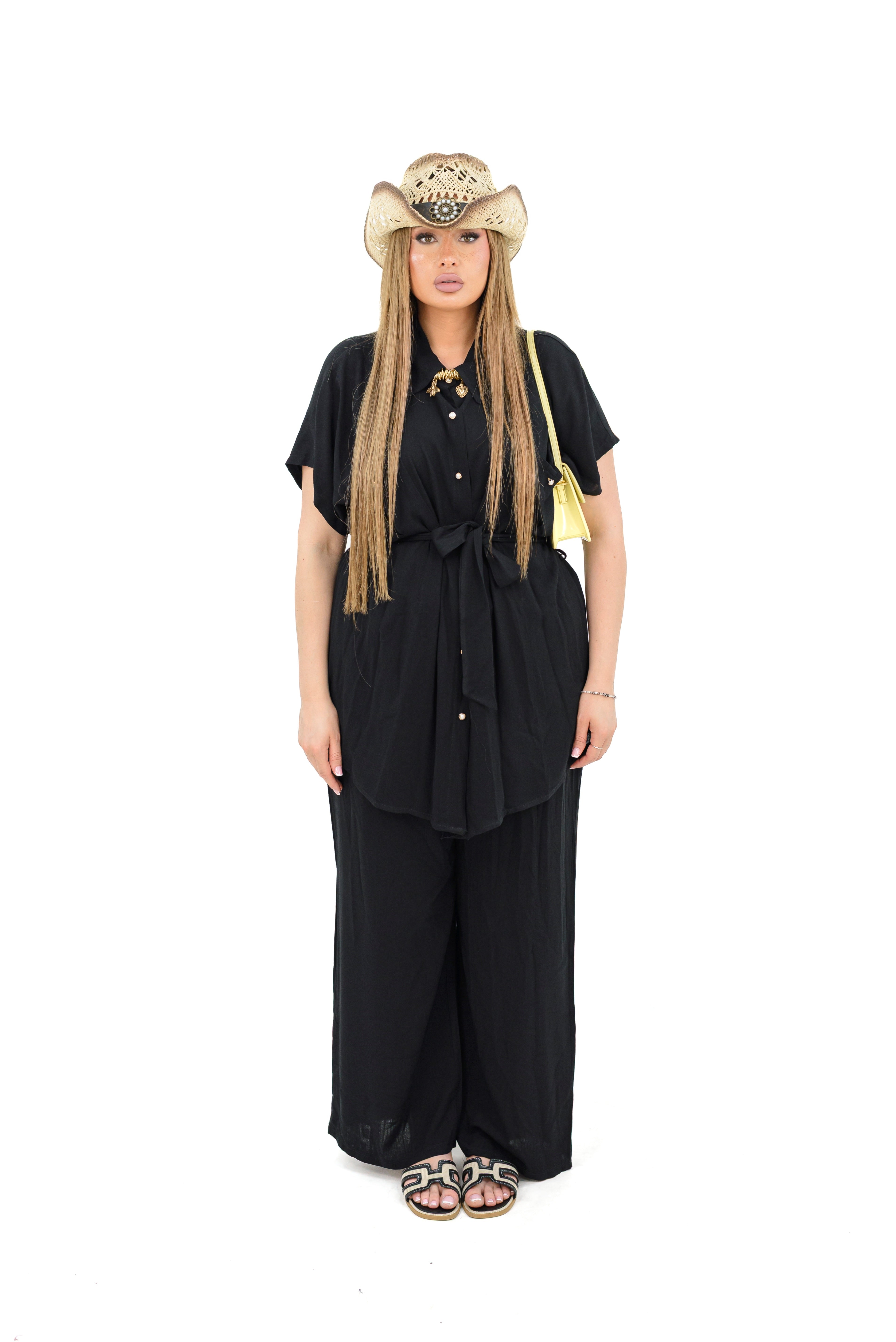 Coordinated Linen Angelica