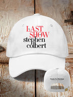 🔥Compra 3 e ottieni il 15% di sconto🔥Cappellino da baseball stile retrò con stampa Last Show
