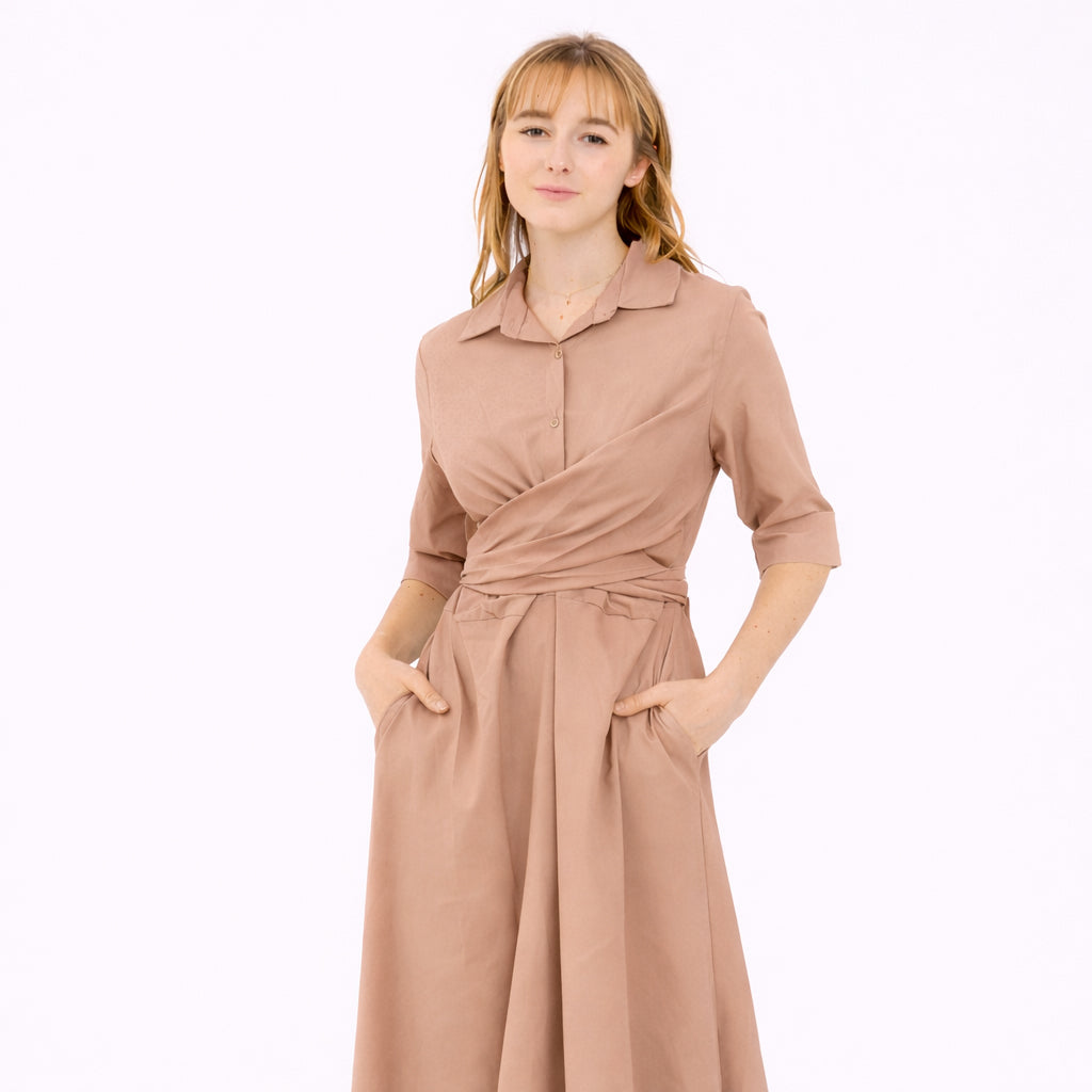 [2026.NOHO] Bea, Vestito Con Laccio In Vita