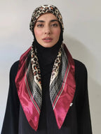 Hijab Foulard en Satin Élégant, Tissu Doux et Respirant, Absorption Facile de la Transpiration, Parfait pour le Quotidien, Conception Ajustée et Élastique, Foulard