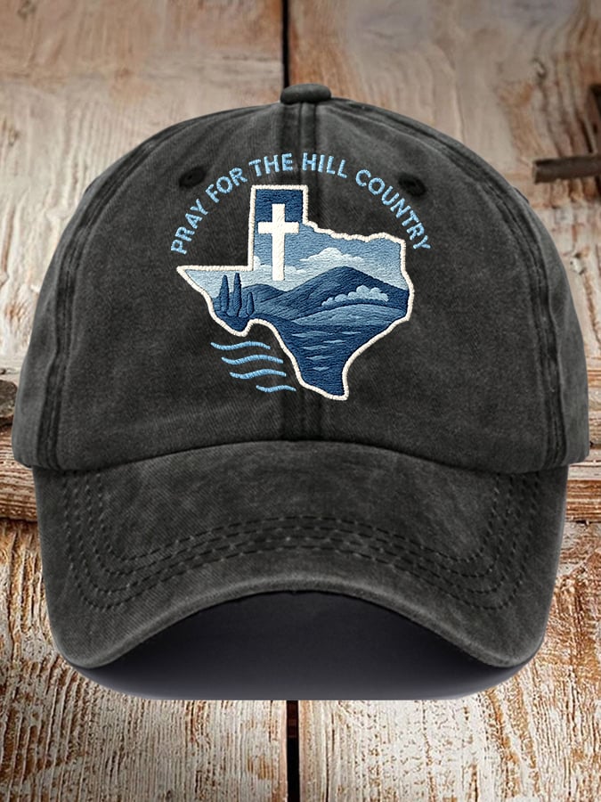 Cappellino da Baseball Vintage Texas Pray