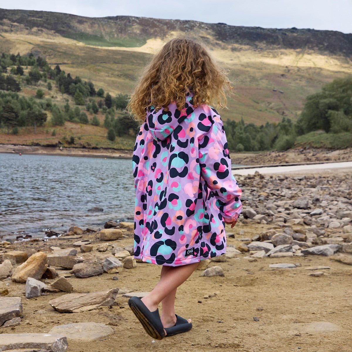 Peignoir de séchage résistant à l'eau pour enfants
