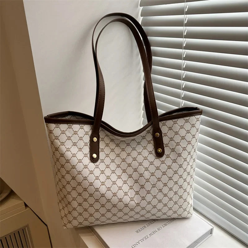 Borsa a Spalla Grande in Tela da Donna