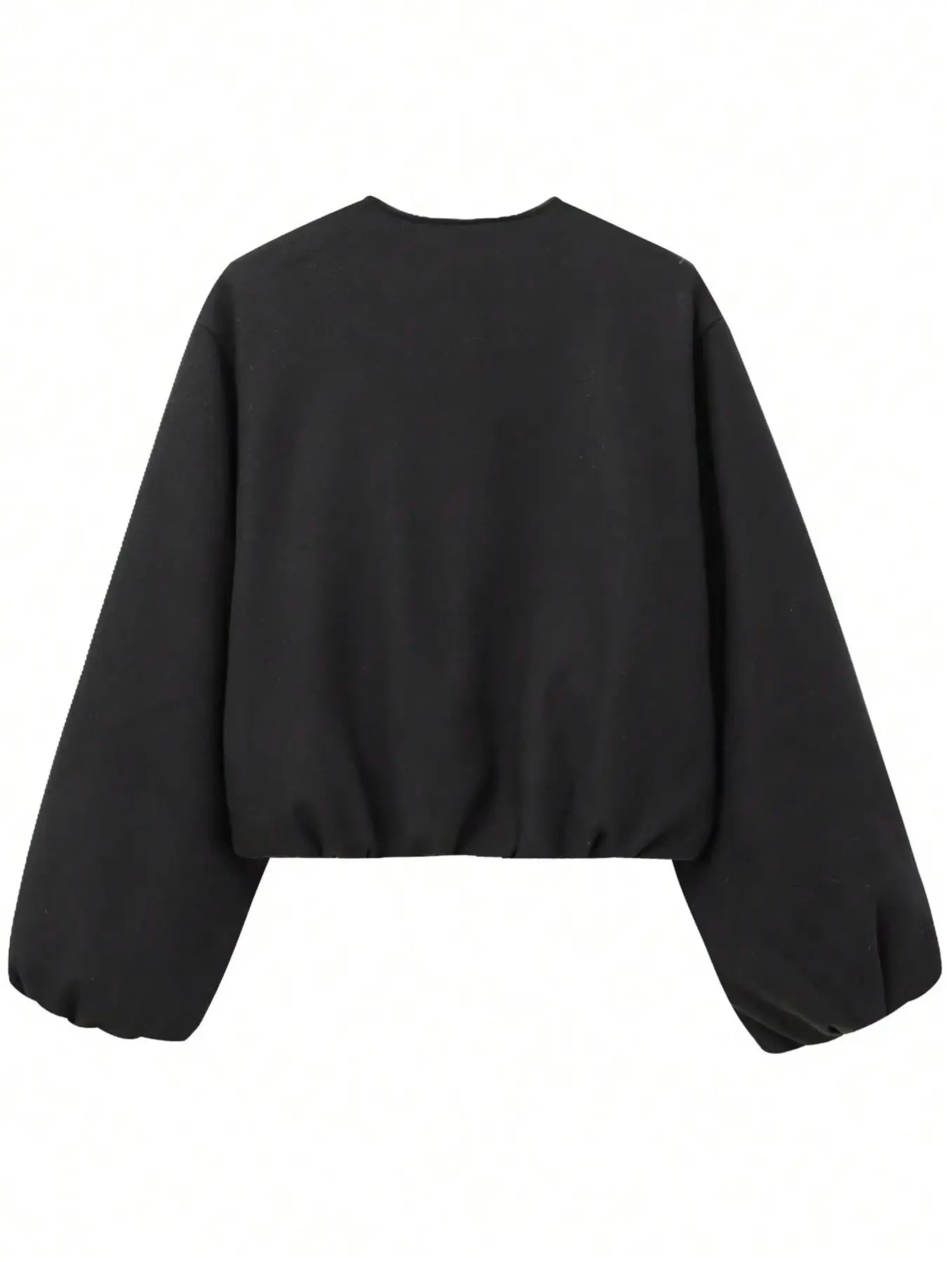 Giacca con Cerniera da Donna, Cappotto Casual da Donna, Perfetto per l'Uso Quotidiano in Autunno e Inverno, Vestibilità Aderente, Tessuto, Spessore Moderato del Tessuto