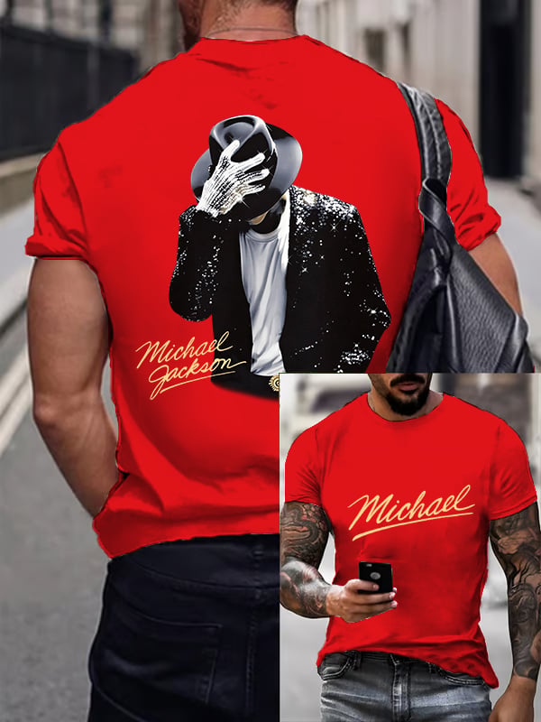T-shirt da uomo con stampa divertente