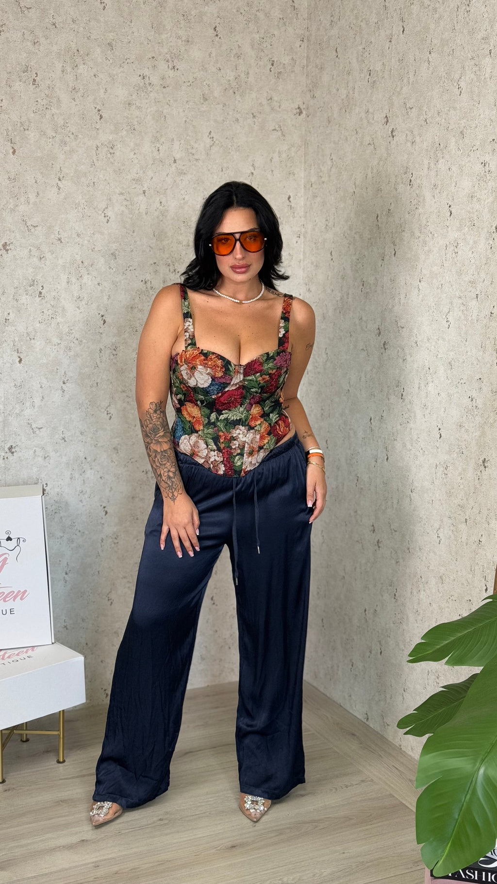 Pantalone in Raso