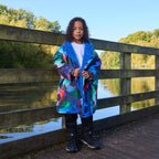 Peignoir de séchage résistant à l'eau pour enfants