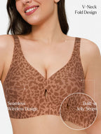 Soutien-gorge sans coutures avec support en gel et maintien des contours
