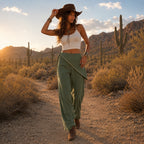 [2026] Pantalone Con Foulard Rimovibile