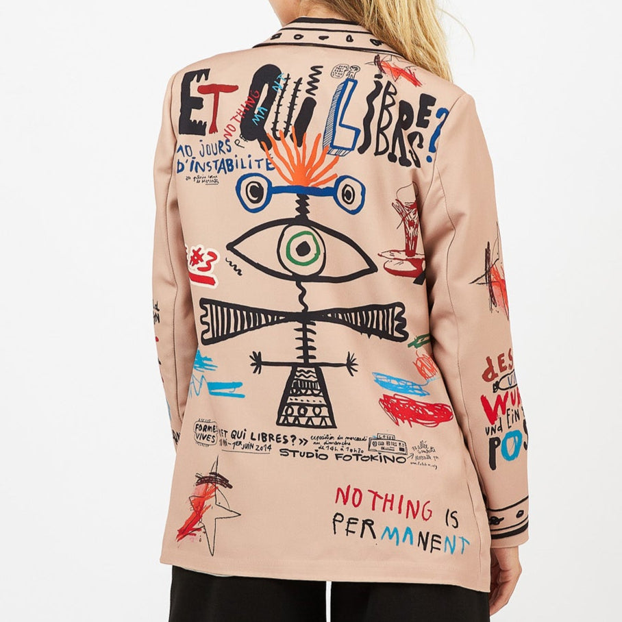 [2026.NOHO] BLAZER CON STAMPE