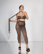Costume 3pz Pois