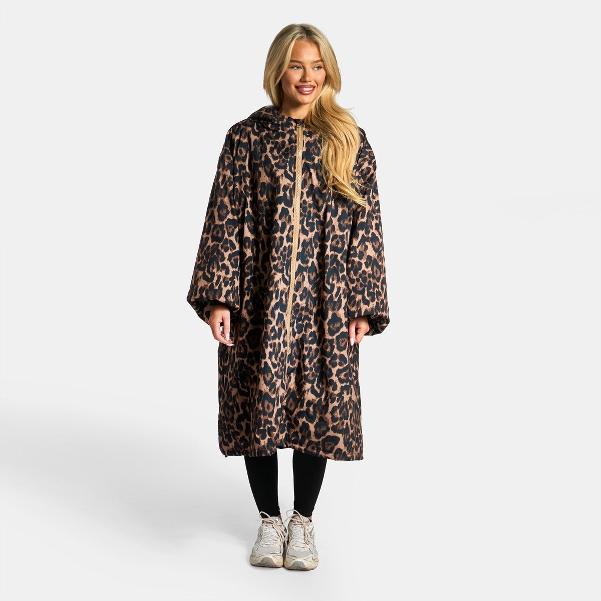 Peignoir de Séchage Imperméable Coupe-Vent, Robe de Changement Doublée Polaire Sherpa Douce, Manteau Veste à Capuche Surdimensionné à Manches Longues pour Enfants, Adultes, Hommes, Femmes, Surf, Plage, Natation, Restez au Sec