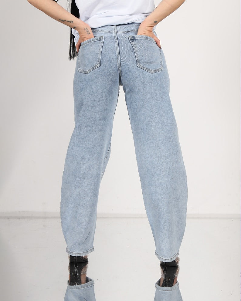 Jeans Glitter Maculato