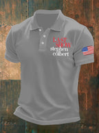 🔥Buy 3 Get 15% Off🔥Men's Last Show Printed Polo Shirt