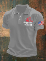 🔥Buy 3 Get 15% Off🔥Men's Last Show Printed Polo Shirt