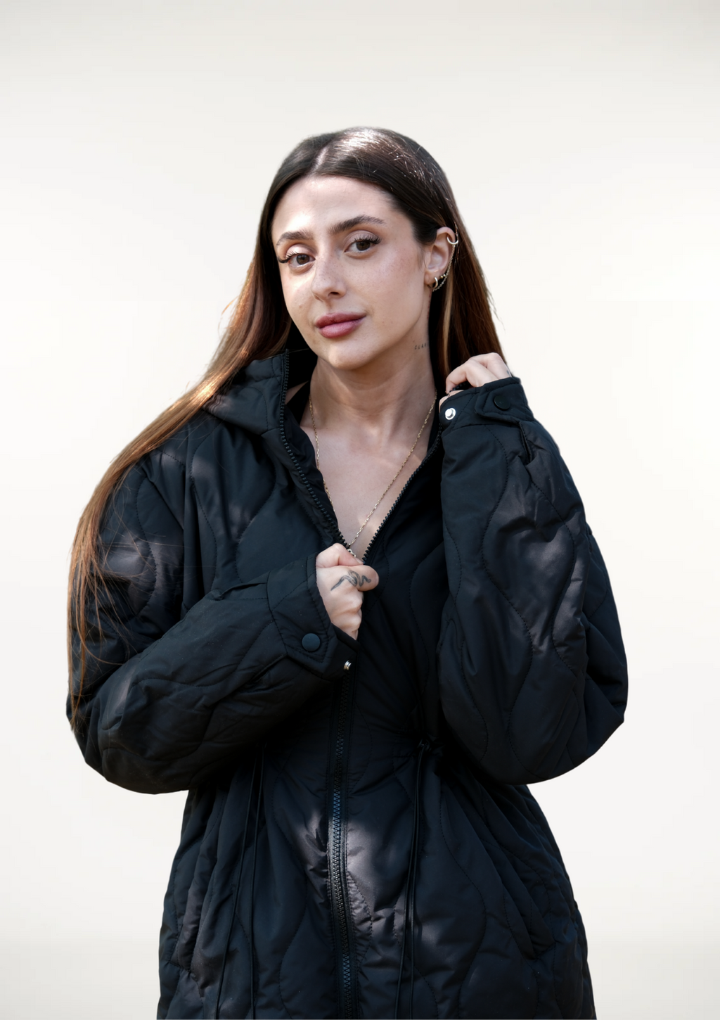 Veste matelassée réversible déperlante pour femme